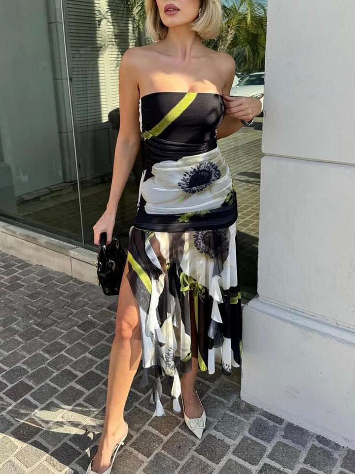 Stilla | Elegant Floral Motiv-med Gennemsigtighed