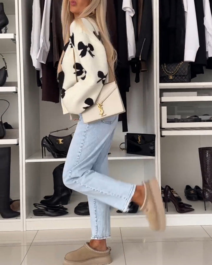 Stilla | Krammende Cardigan Med Flue
