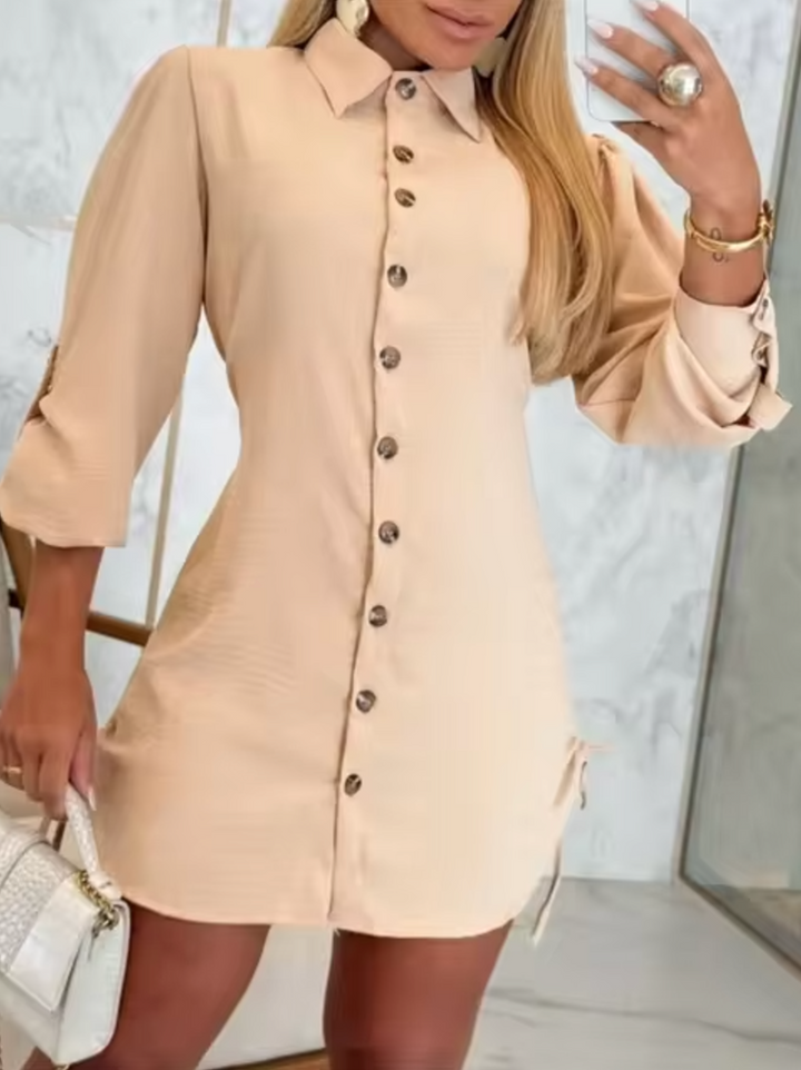 Stilla | Elegant Skjortekjole