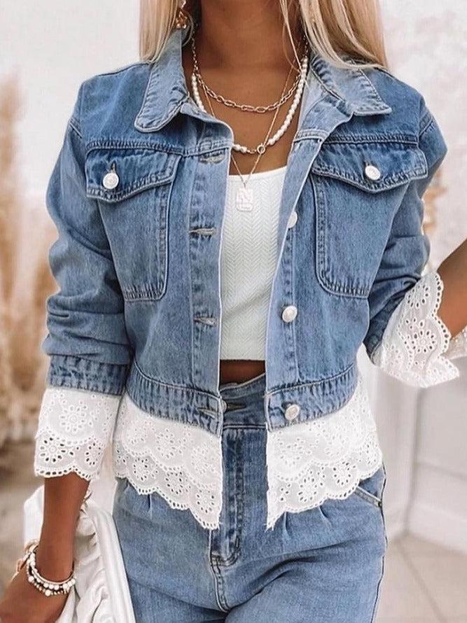 Stilla | Tøj Af Blå Patchwork Denim