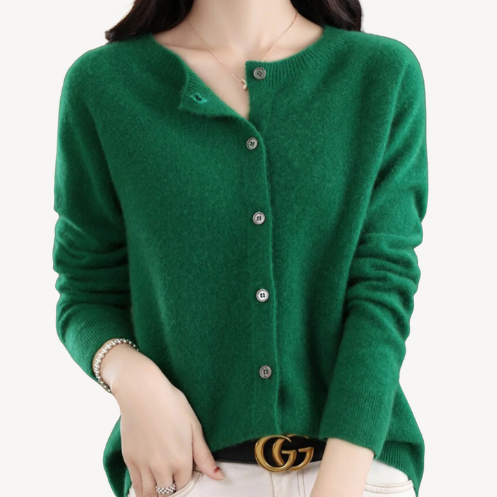 Stilla | Dame Cashmere-mix Cardigan