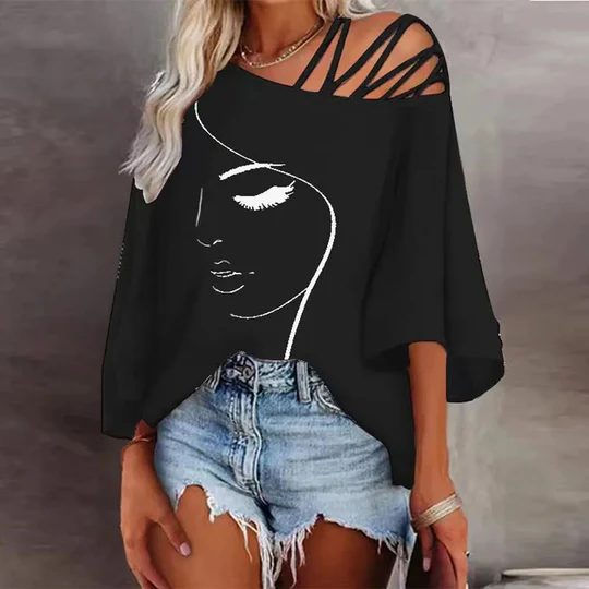 Stilla | Trykt Damen Shirt