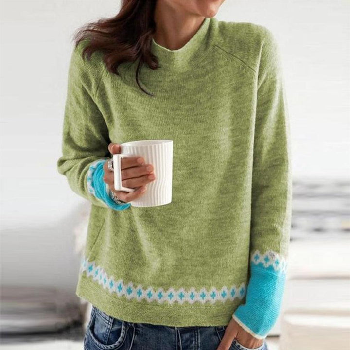 Stilla | Cooler Pullover Med Rund Halsudskæring
