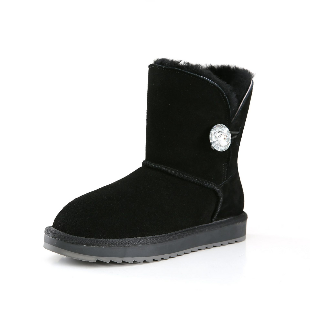 Stilla | Sneboots Af Naturlig Uld Til Kvinder