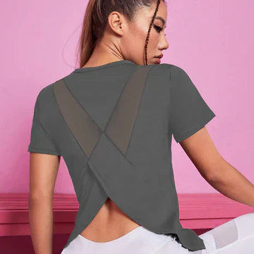Stilla | Korte ærmer fitness top