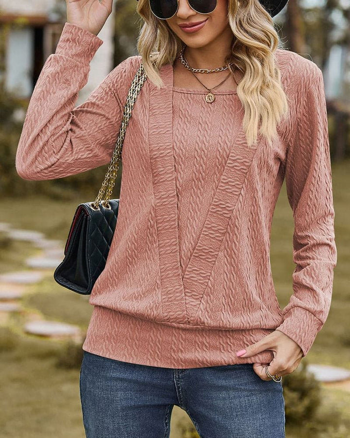 Stilla | Langærmet Bluse med feminin touch
