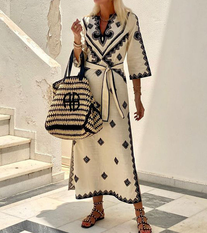 Stilla | Trykt Kaftan til tropiske dage