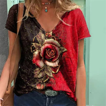Stilla | Dame Shirt Med V-hals