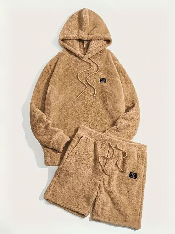 Stilla | Fluffy Hættetrøje Og Shorts