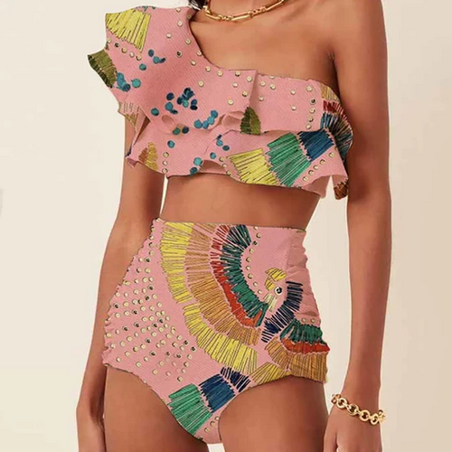 Stilla | En skulder badeshorts