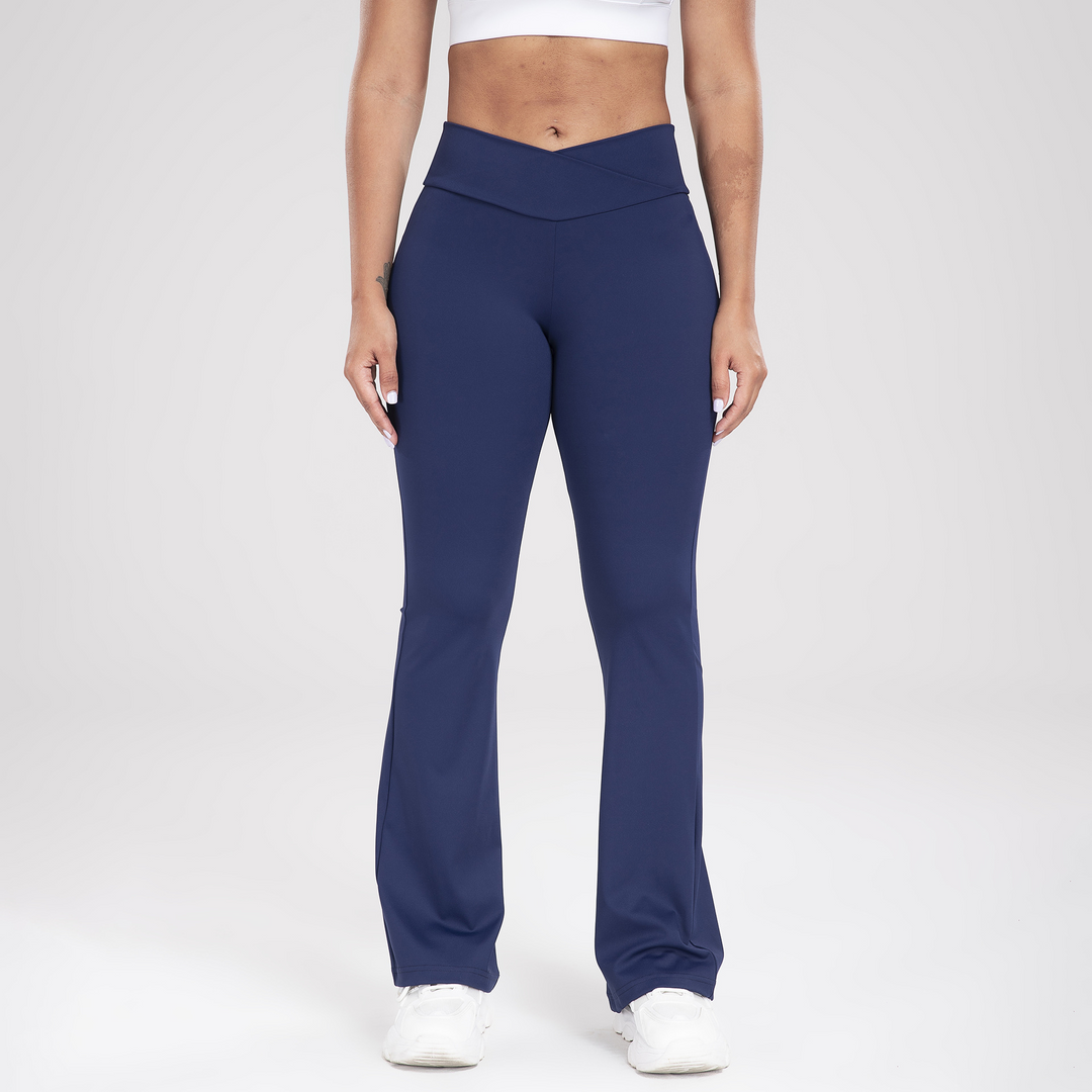 Stilla | Bootcut Sportsbukser Med Bred Linning
