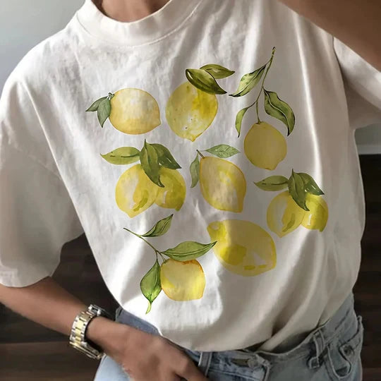 Stilla | Sødt citronfrugt T-shirt