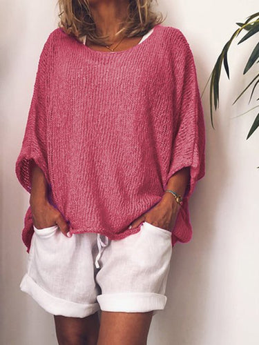 Stilla | Elegant, Bred Pullover Med Udsnit