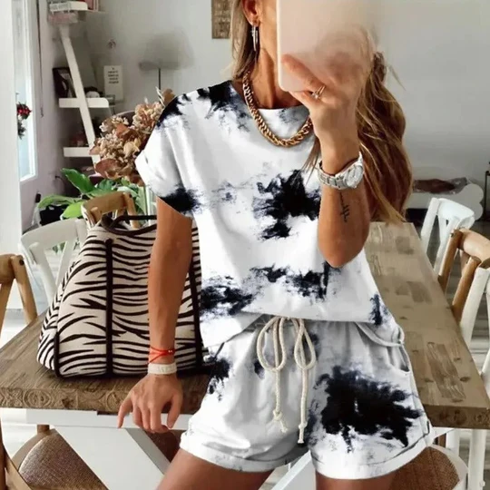 Stilla | Tie Dye 2 stk outfit sæt til kvinder