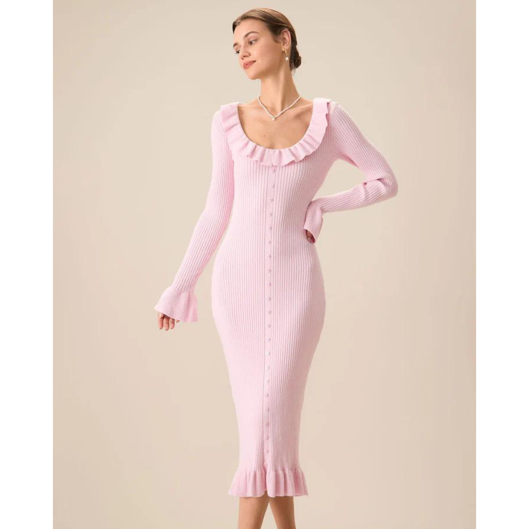Stilla | Trendy Midi Kjole