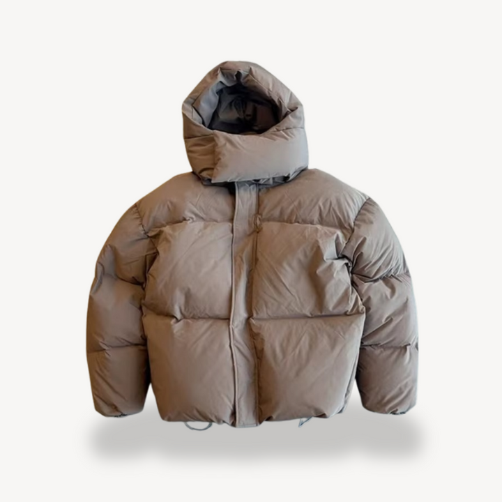Stilla | Dame Hoodie Pufferjakke