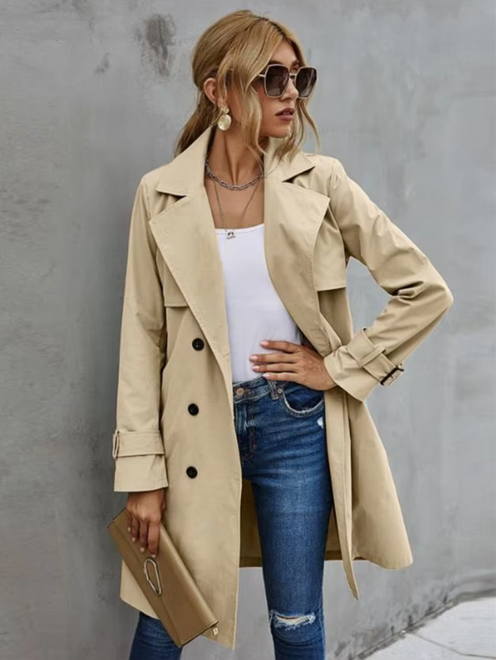 Stilla | Lang Casual Trenchcoat