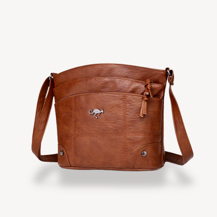 Stilla | Kvinders Faux Læder Crossbody Taske Årgang