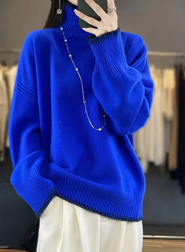 Stilla | Turtleneck sweater Mode Loose