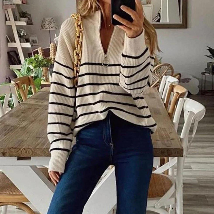 Stilla | Elegant Ribbede Pullover Til Damer
