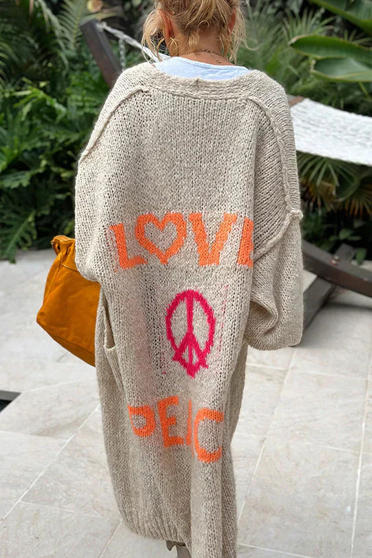 Stilla | Peace Modestrikjacka