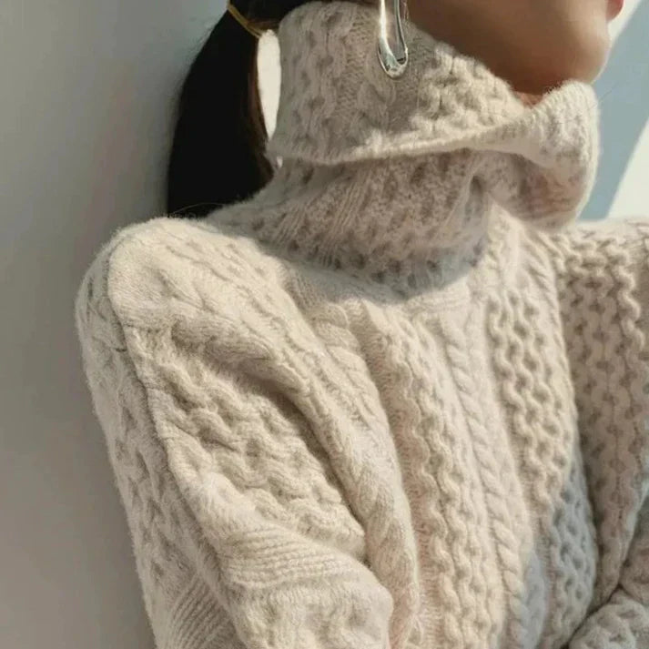 Stilla | Pullover Med Rullekrave Af Kashmir