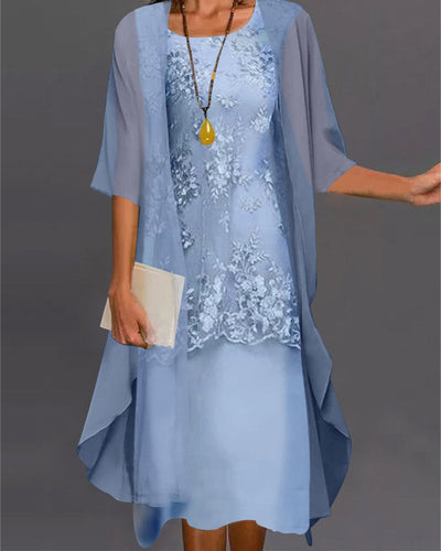 Stilla | Elegant Chiffon-Kjole I To Dele