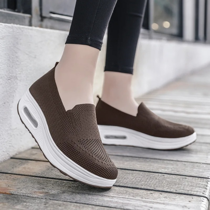 Skovae | Luftpolstrede, Åndbare, Ensfarvede Dame-Slippers