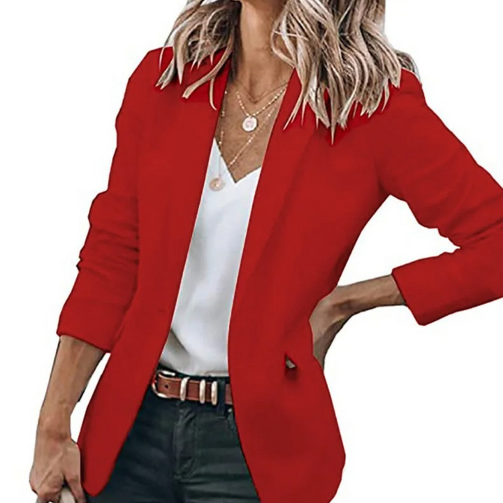 Stilla | Blazer - Figursyet pasform - Lange ærmer - Elegant formel jakke