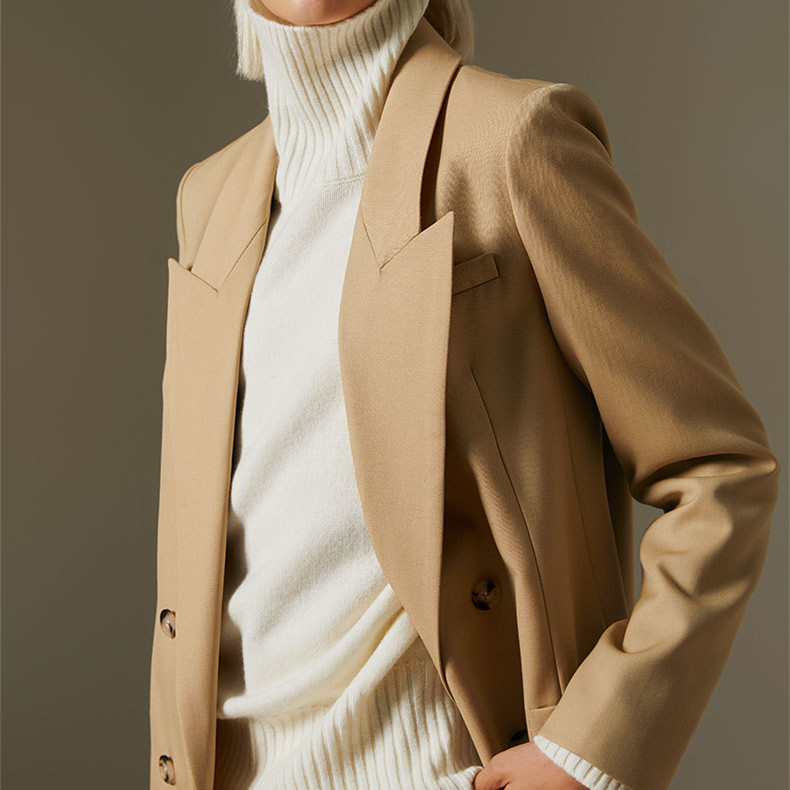 Stilla | Dame-blazerjakke Af Twill-uld
