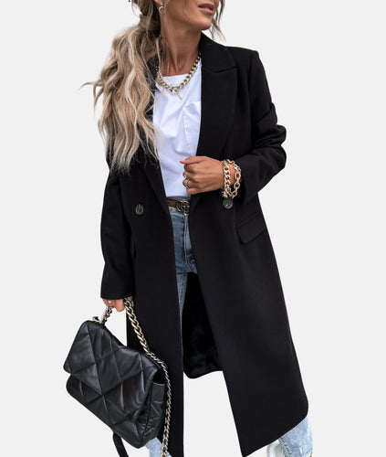 Stilla | Elegant og Figurtilpasset Frakke