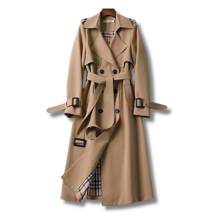 Stilla | Klassisk Trenchcoat Ambre