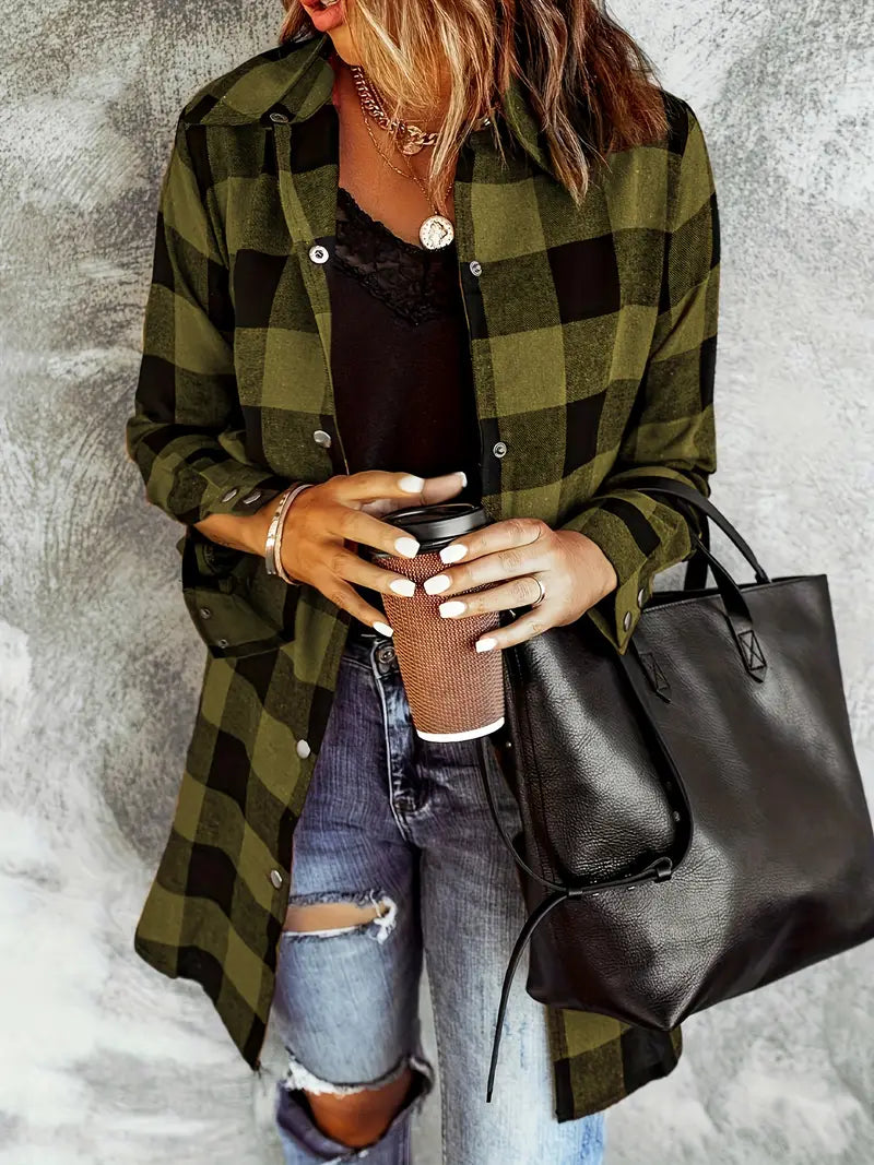 Stilla | Ternet Bluse Med Knapper Foran