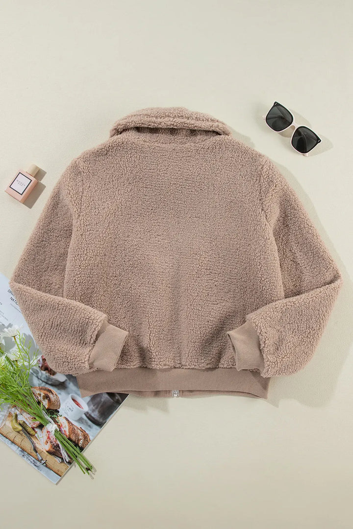 Stilla | Langærmet Fleece Zip Jakke
