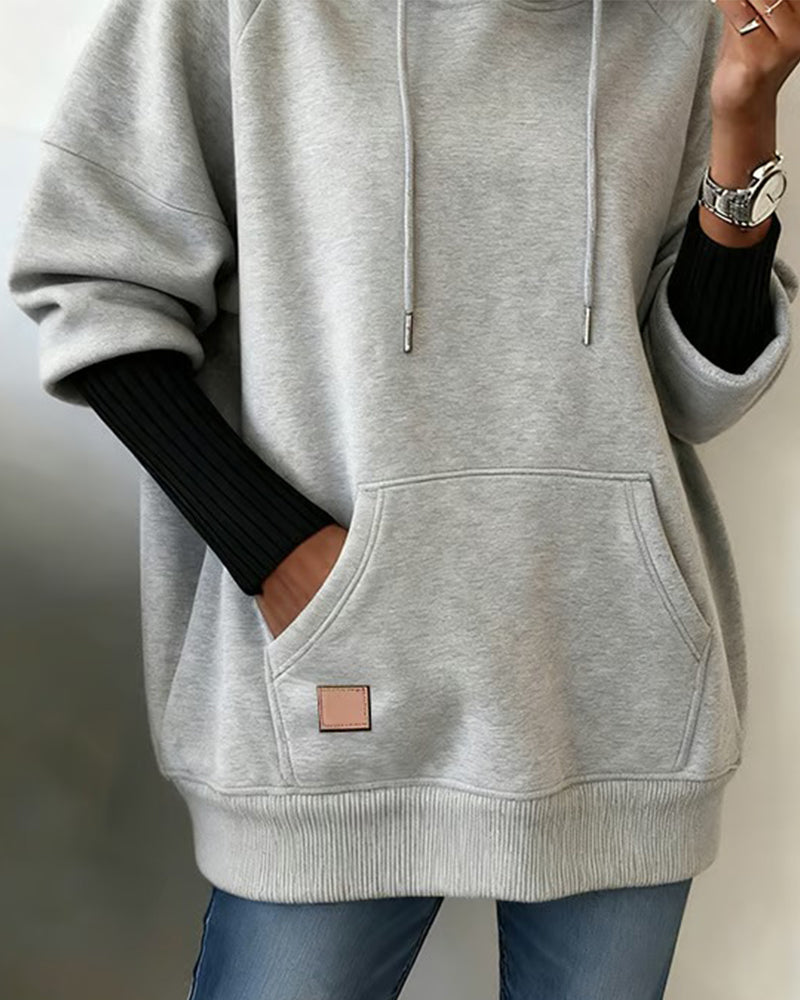 Stilla | Hættetrøje I En Casual Stil