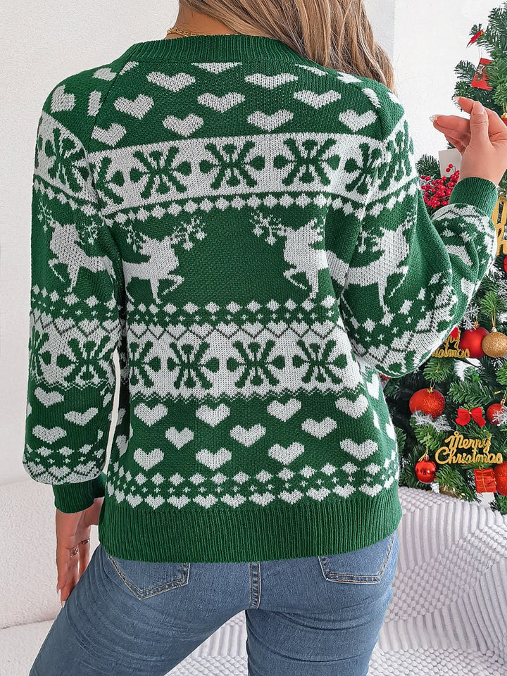 Stilla | Lang Pullover Med Rund Halsudskæring