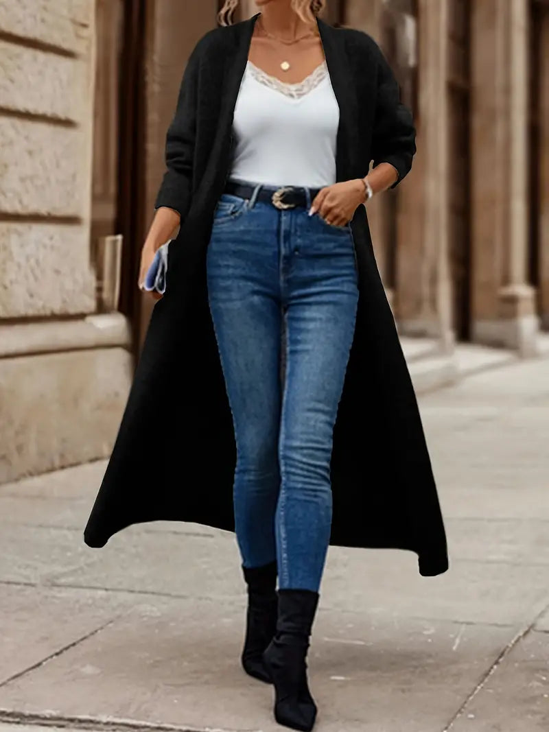 Stilla | Lang Gilet Med Minimalistisk Design