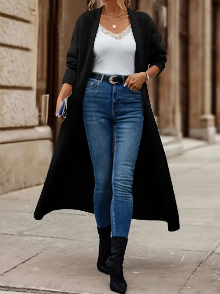 Stilla | Lang Gilet Med Minimalistisk Design