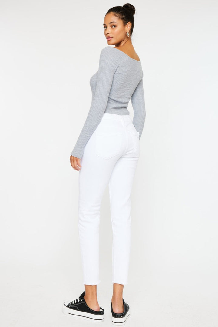 Stilla | Mid Rise Ankle Skinny Jeans