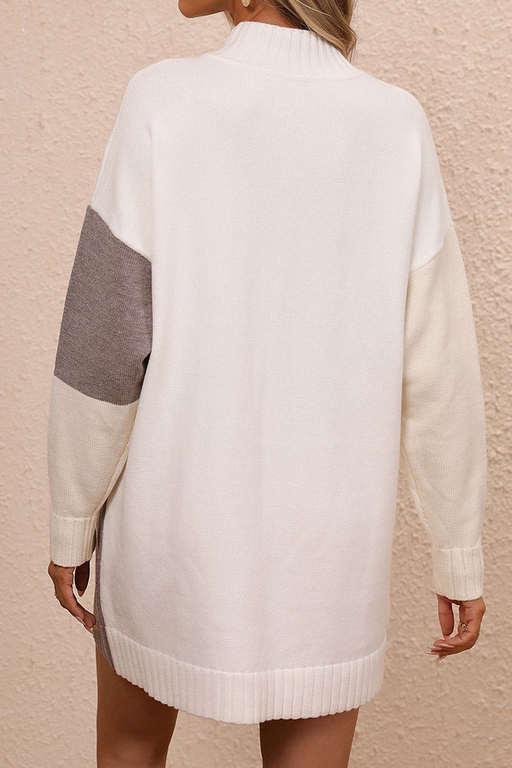 Stilla | Pulloverkjole med farveblok-design