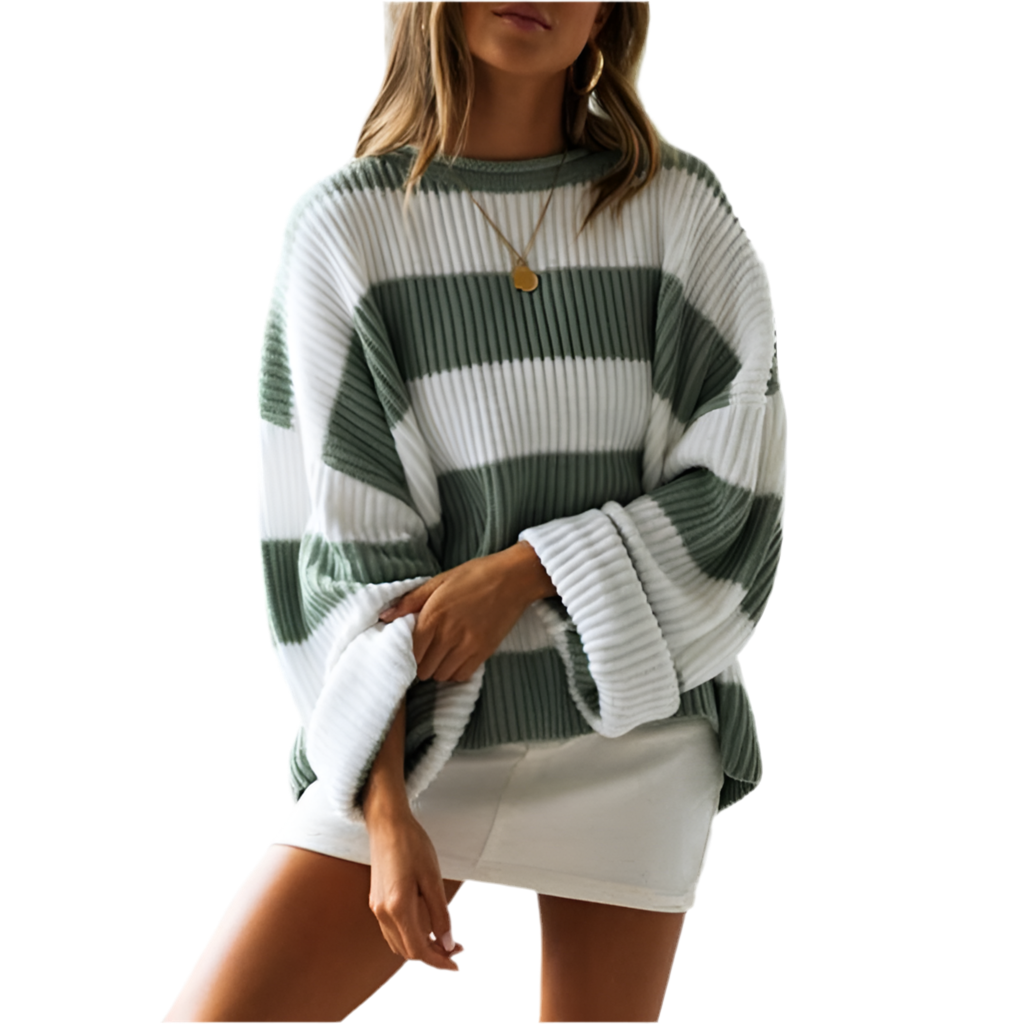 Stilla | Stilfuld Strik Sweater til Uanstrengt Stil