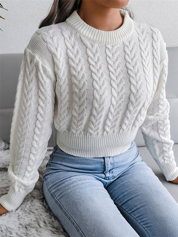 Stilla | Minimalistisk Sweater med Højkvalitets Look