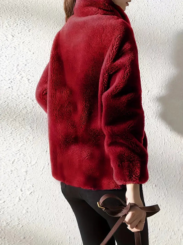 Stilla | Komfortabel Lynlås Sweatshirt Med Snøre