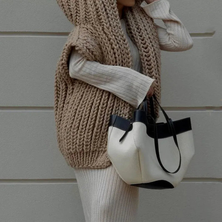 Stilla | Cozy Oversized Strik Hoodie Sweater