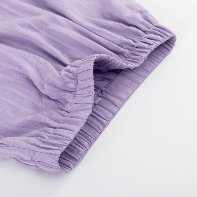 Stilla | Let Button up Og Shorts Sæt