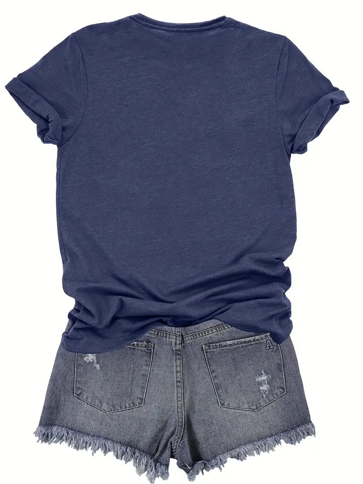 Stilla | T Shirt Boheme Med Blomsterprint