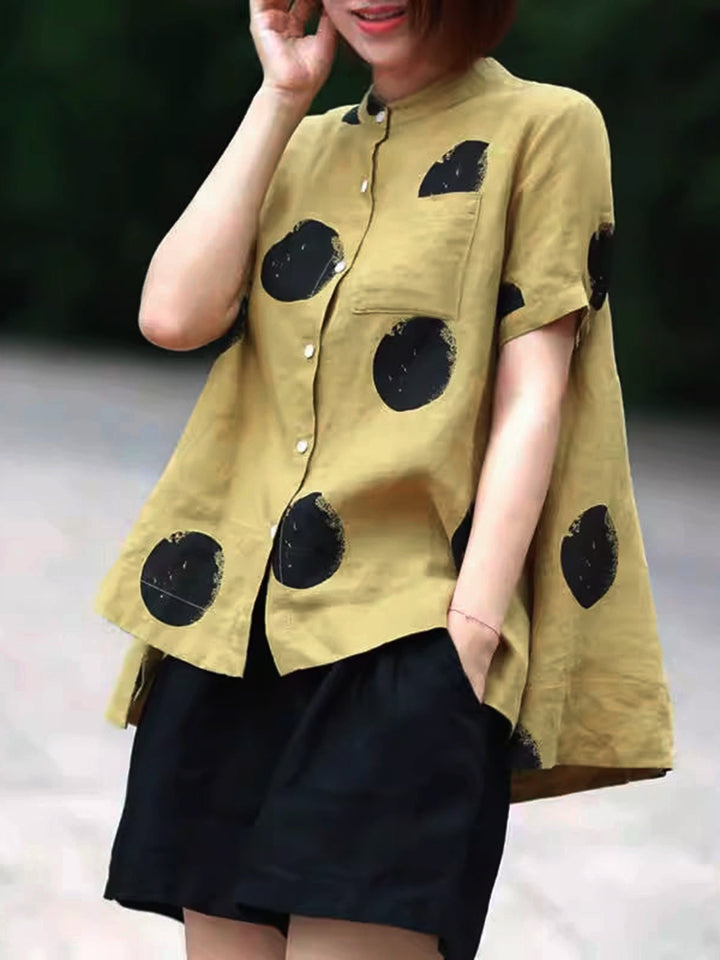 Stilla | Damebluse Med Prikker