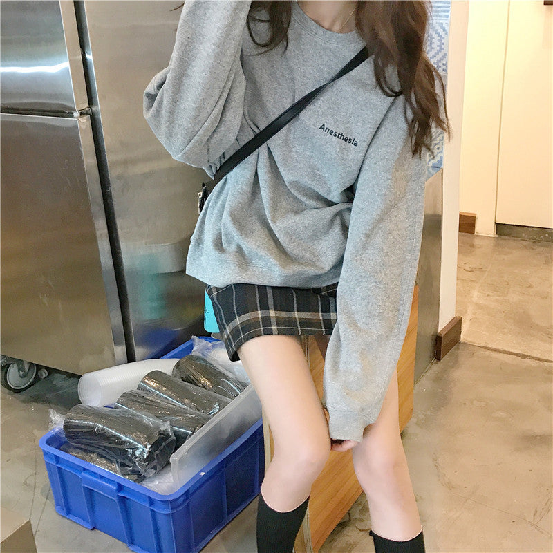 Femme Casual Overdimensioneret Sweatshirt Stilla