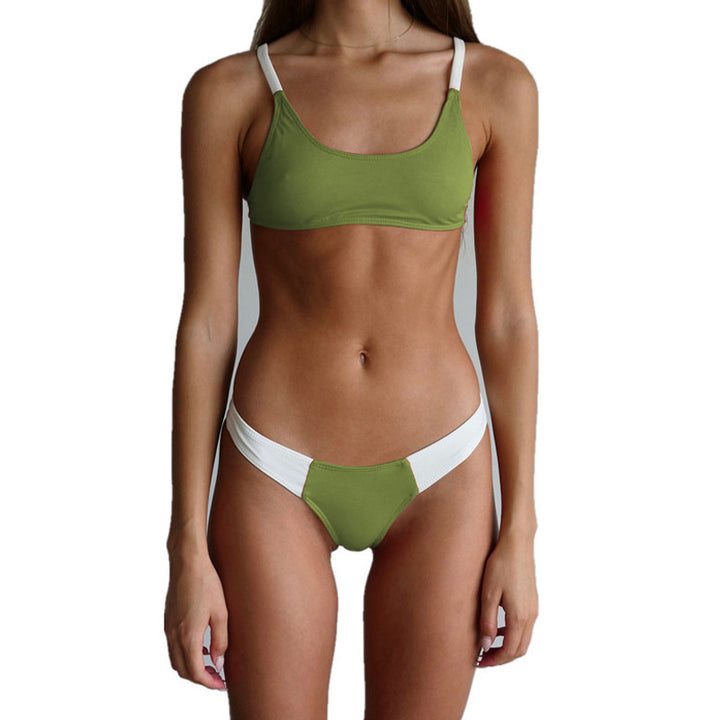 Dame bikinisæt med moderne design og justerbare stropper Stilla