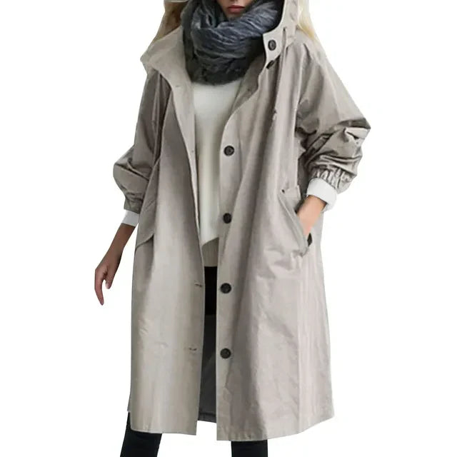 Stilla | Elegant Vindtæt Trenchcoat